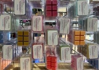 Our candles are carefully made with paraffin and palm wax for lasting scent retention 

Our natural wood wicks make a crackling sound and clean burn