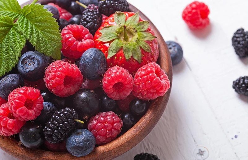 A very berry blend of blueberry and cherry with an intense blast of raspberry.