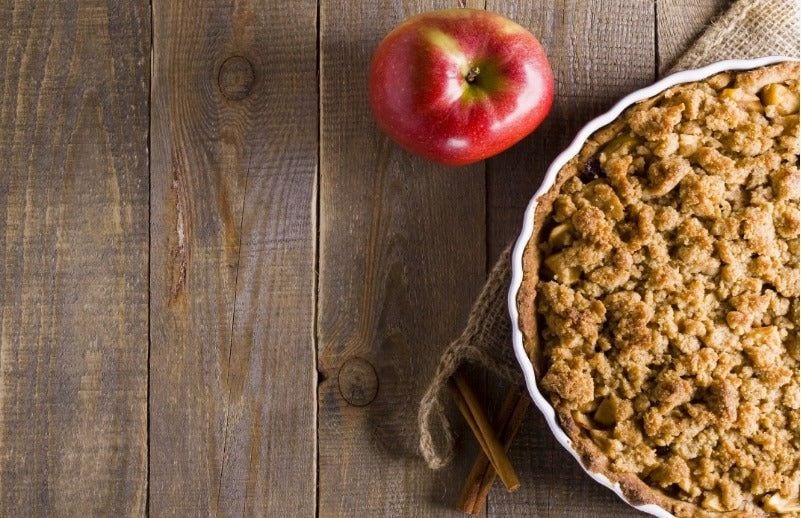 It's like walking into Grandma's kitchen and smelling that familiar blend of apples, cinnamon, sugar and nutmeg.